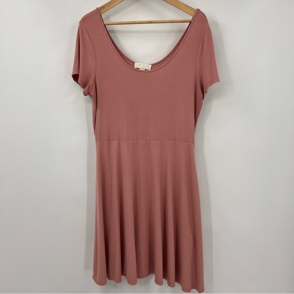 Forever 21 Dresses & Skirts - Forever 21+ Skater Dress Plus Size Pink Size 0X
